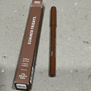 Summer Fridays Brown Lip Linerin Brownie,new/unused